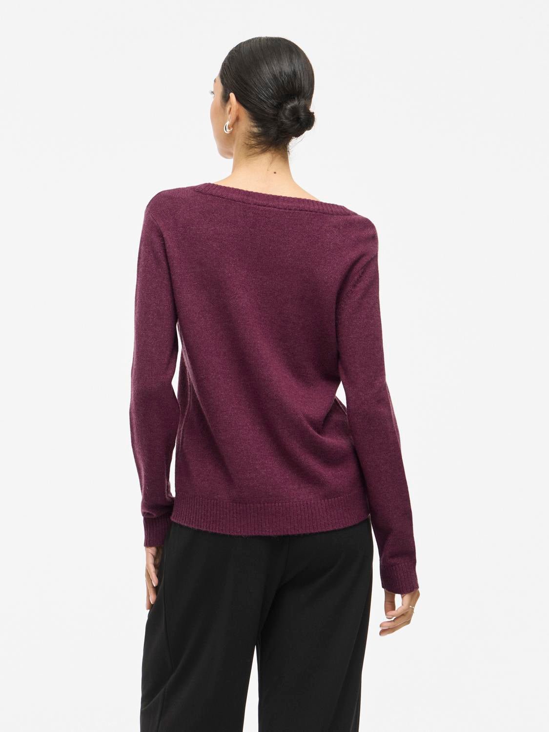 VIRIL Pullover - Fig - VERO MODA & VILA Bergvik